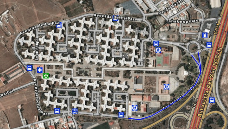 Infografía de las obras de reasfaltado/TA.